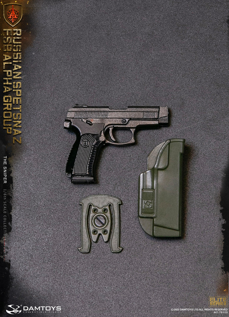 Preventa Figura The Sniper - Russian Spetsnaz FSB Alpha Group marca Damtoys 78100 escala 1/6