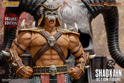 Pedido Figura Shao Kahn con Trono (Deluxe Edition) - Mortal Kombat marca Storm Collectibles escala 1/12