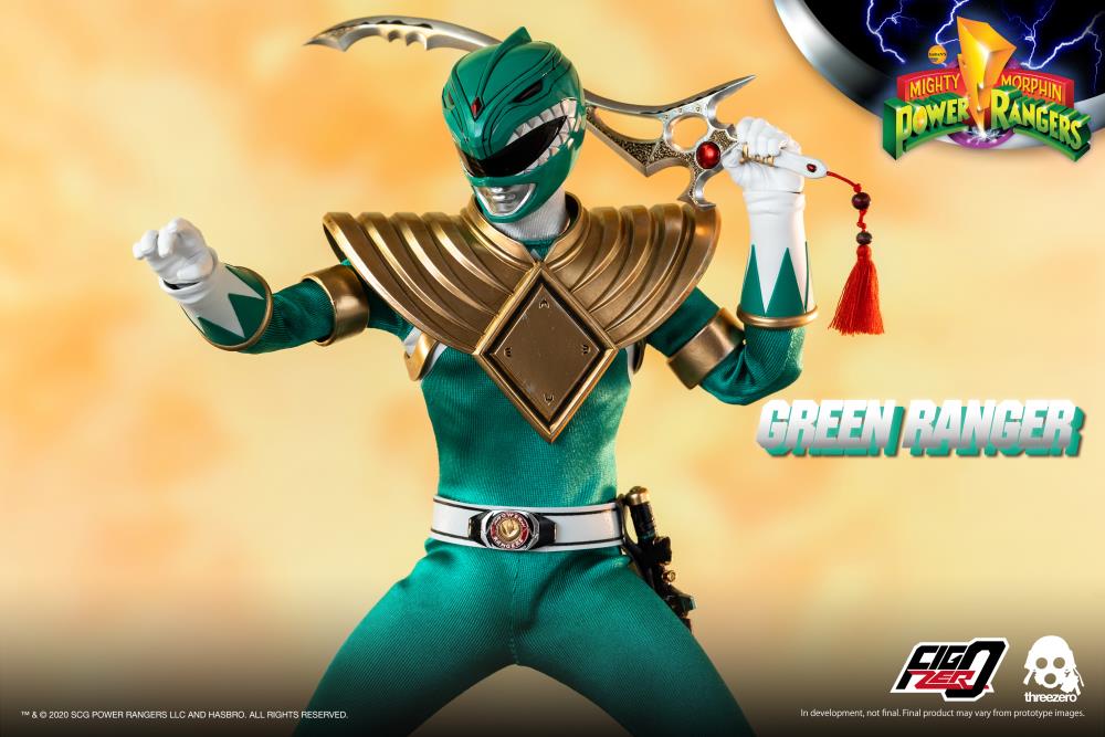 Pedido Figura Green Ranger - Mighty Morphin Power Rangers - FigZero marca Threezero 3Z0200 escala 1/6