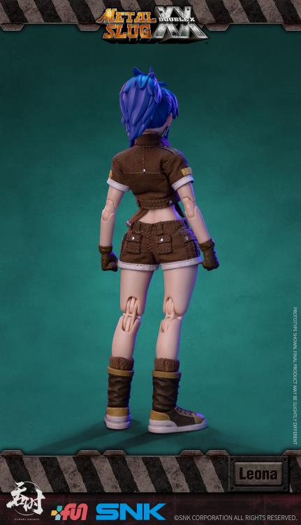 Preventa Figura Leona Heidern - Metal Slug XX marca Tunshi Studio SNK TS-012 escala pequeña 1/12