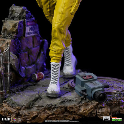 Pedido Estatua April O'Neil - TMNT - Battle Diorama Series (BDS) marca Iron Studios escala de arte 1/10