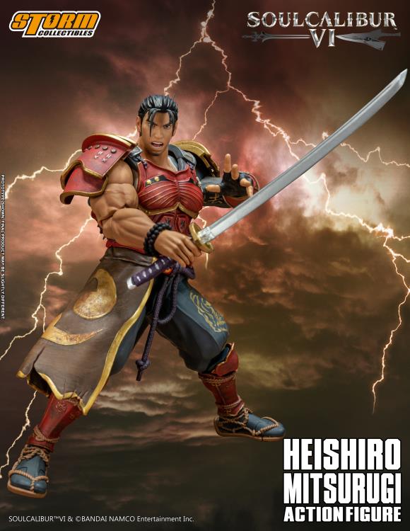 Pedido Figura Heishiro Mitsurugi - Soulcalibur VI marca Storm Collectibles escala pequeña 1/12