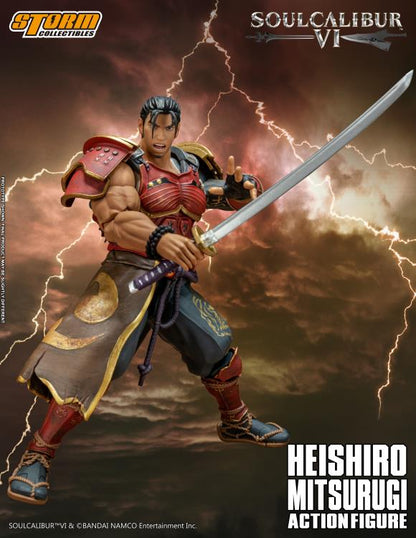 Pedido Figura Heishiro Mitsurugi - Soulcalibur VI marca Storm Collectibles escala pequeña 1/12