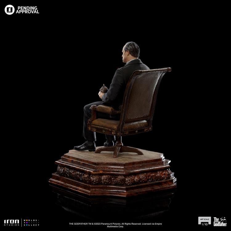 Preventa Estatua Don Vito Corleone - The Godfather - Limited Edition marca Iron Studios escala de arte 1/10