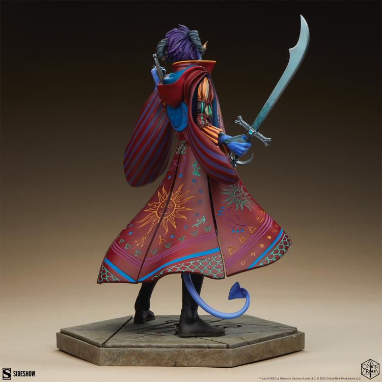 Preventa Estatua Mollymauk Tealeaf - Mighty Nein - Critical Role marca Sideshow Collectibles escala 1/6