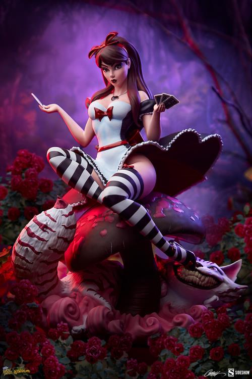 Pedido Estatua Alice in Wonderland (Game of Hearts Edition) - Fairytale Fantasies Collection marca Sideshow Collectibles (34.29 cm)