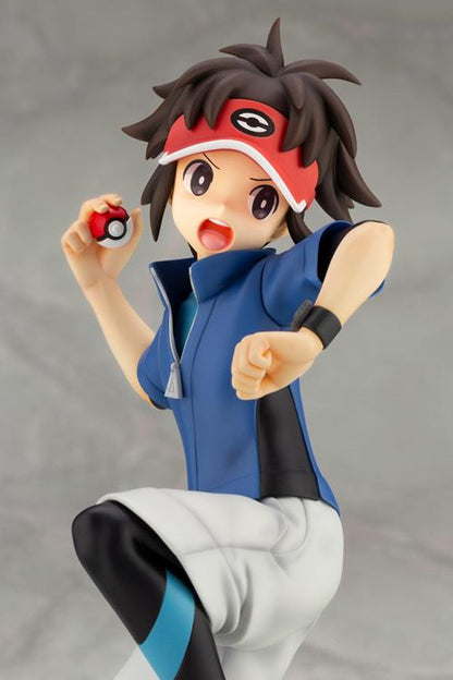 Pedido Estatua Nate con Oshawott - Pokemon - ArtFX J marca Kotobukiya escala 1/8