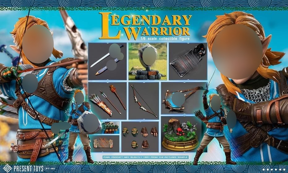 Preventa Figura Legendary Warrior (Deluxe version) marca Present Toys SP82 escala 1/6