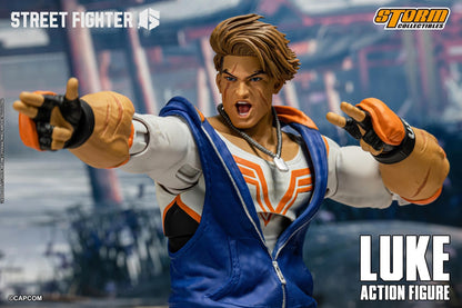 Preventa Figura Luke - Street Fighter 6 marca Storm Collectibles escala pequeña 1/12