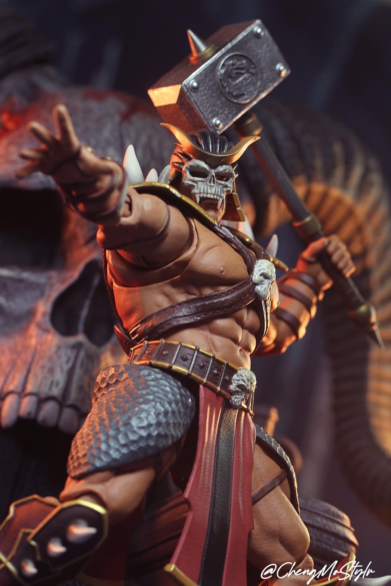 Pedido Figura Shao Kahn con Trono (Deluxe Edition) - Mortal Kombat marca Storm Collectibles escala 1/12