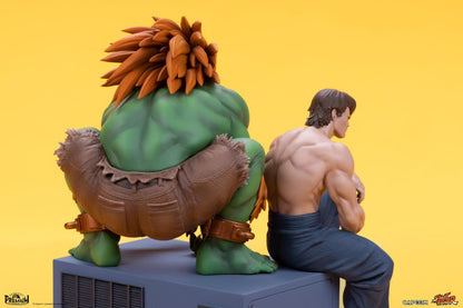 Preventa Set Estatuas Blanka & Fei Long - Street Jam - Street Fighter marca PCS Collectibles escala 1/10