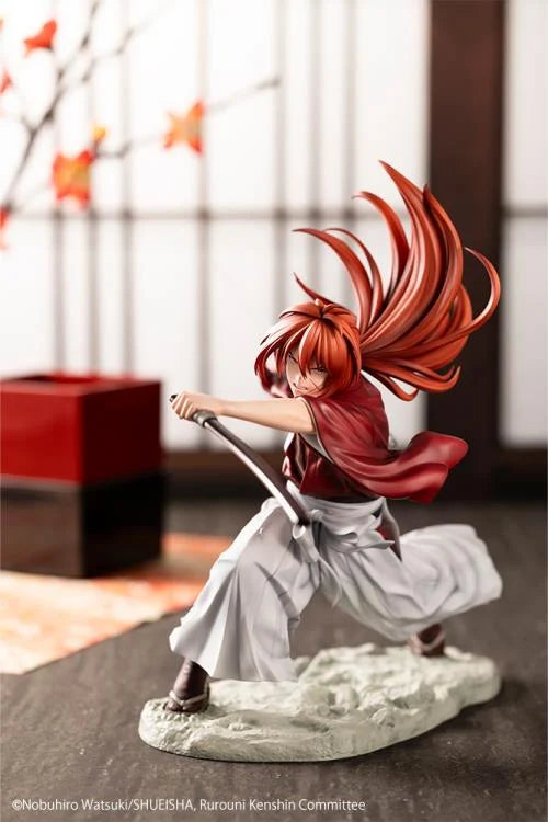 Preventa Estatua Kenshin Himura - Rurouni Kenshin: Meiji Swordsman Romantic Story - ArtFX J marca Kotobukiya escala 1/8