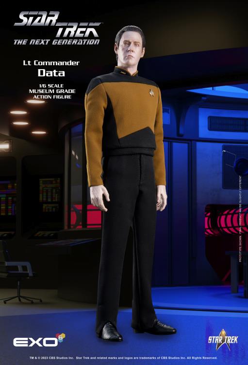 Pedido Figura Lt. Commander Data (Essentials version) - Star Trek: The Next Generation marca EXO-6 EXO-01-073 escala 1/6