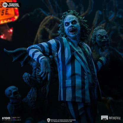 Preventa Estatua Beetlejuice (Deluxe) - Beetlejuice Beetlejuice (2024) - Limited Edition marca Iron Studios escala de arte 1/10