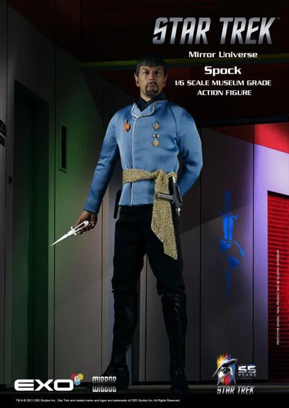 Pedido Figura Mirror Universe Mr. Spock - Star Trek: The Original Series marca EXO-6 EXO-01 escala 1/6