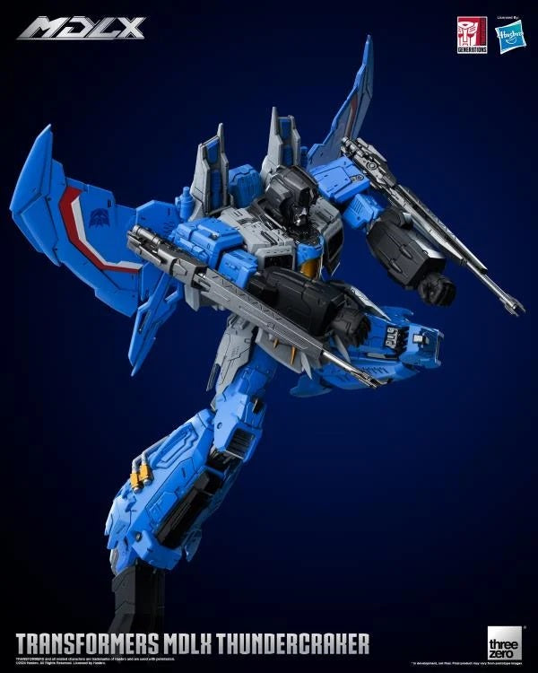 Pedido Figura MDLX Thundercracker - Transformers marca Threezero 3Z0664 (20 cm)