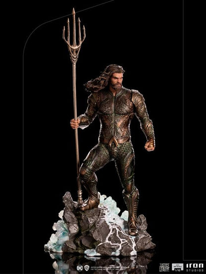 Pedido Estatua Aquaman - Zack Snyder's Justice League - Battle Diorama Series (BDS) - marca Iron Studios escala de arte 1/10