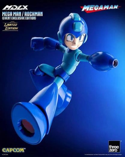 Preventa Figura MDLX Mega Man / Rockman (Event Exclusive version) (Edición Limitada) marca Threezero 3Z0572 escala pequeña 1/12