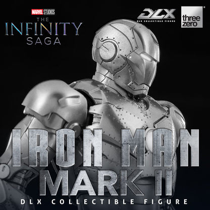 Pedido Figura DLX Iron Man Mark II 2 - Avengers: Infinity Saga marca Threezero 3Z0477 escala pequeña 1/12