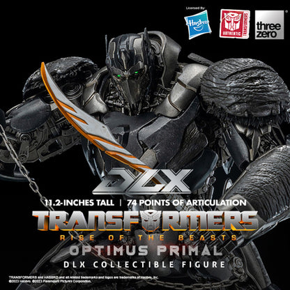 Preventa Figura DLX Optimus Primal - Transformers: Rise of the Beasts marca Threezero 3Z0565 (28.5 cm)