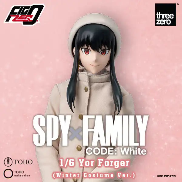 Preventa Figura Yor Forger (Winter Costume Version) - SPY × FAMILY Code: White marca Threezero 3Z0780 escala 1/6