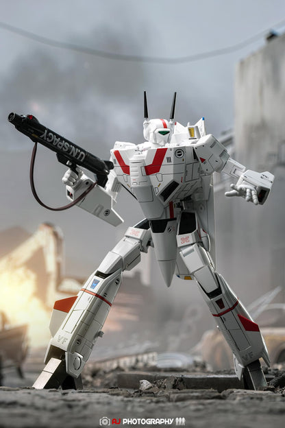 Pedido Figura ROBO-DOU VF-1J Veritech (Rick Hunter) - ROBOTECH marca Threezero 3Z0304 escala 1/72