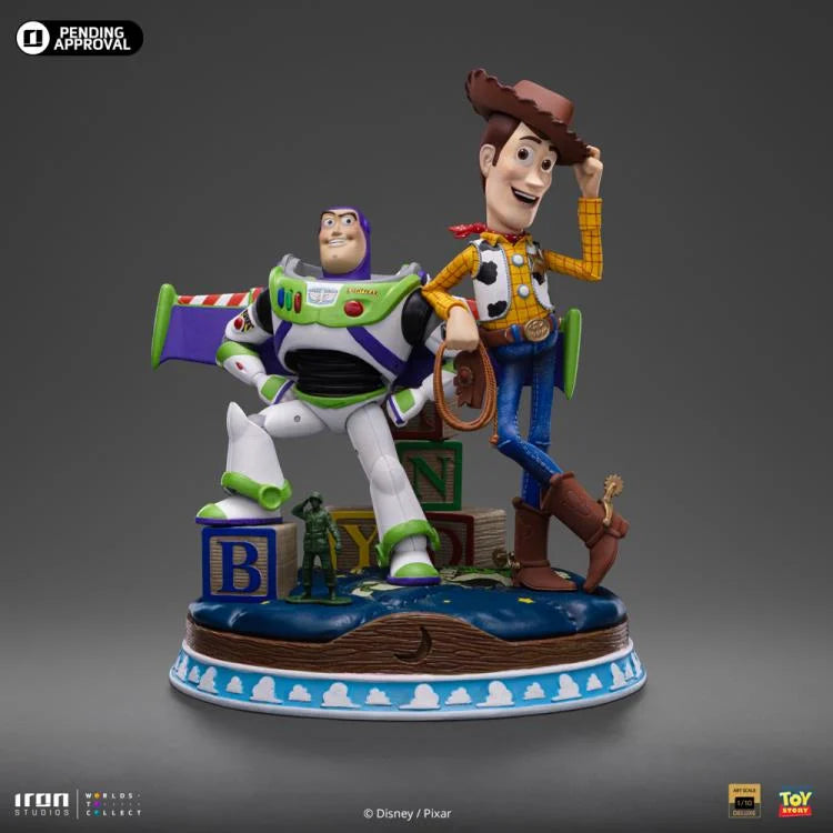 Preventa Estatua Buzz & Woody (Deluxe) - Toy Story - Limited Edition marca Iron Studios escala de arte 1/10