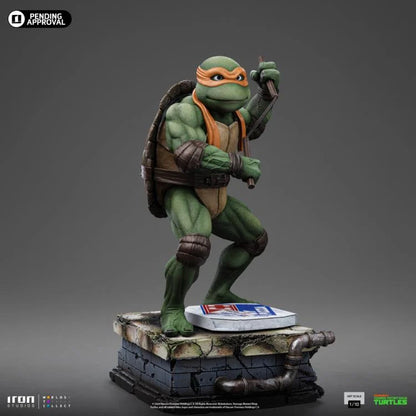 Preventa Estatua Michelangelo - Teenage Mutant Ninja Turtles (1990) - Limited Edition marca Iron Studios escala de arte 1/10