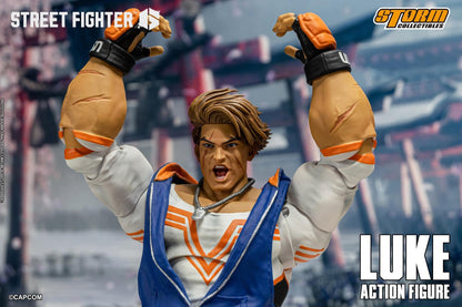 Preventa Figura Luke - Street Fighter 6 marca Storm Collectibles escala pequeña 1/12