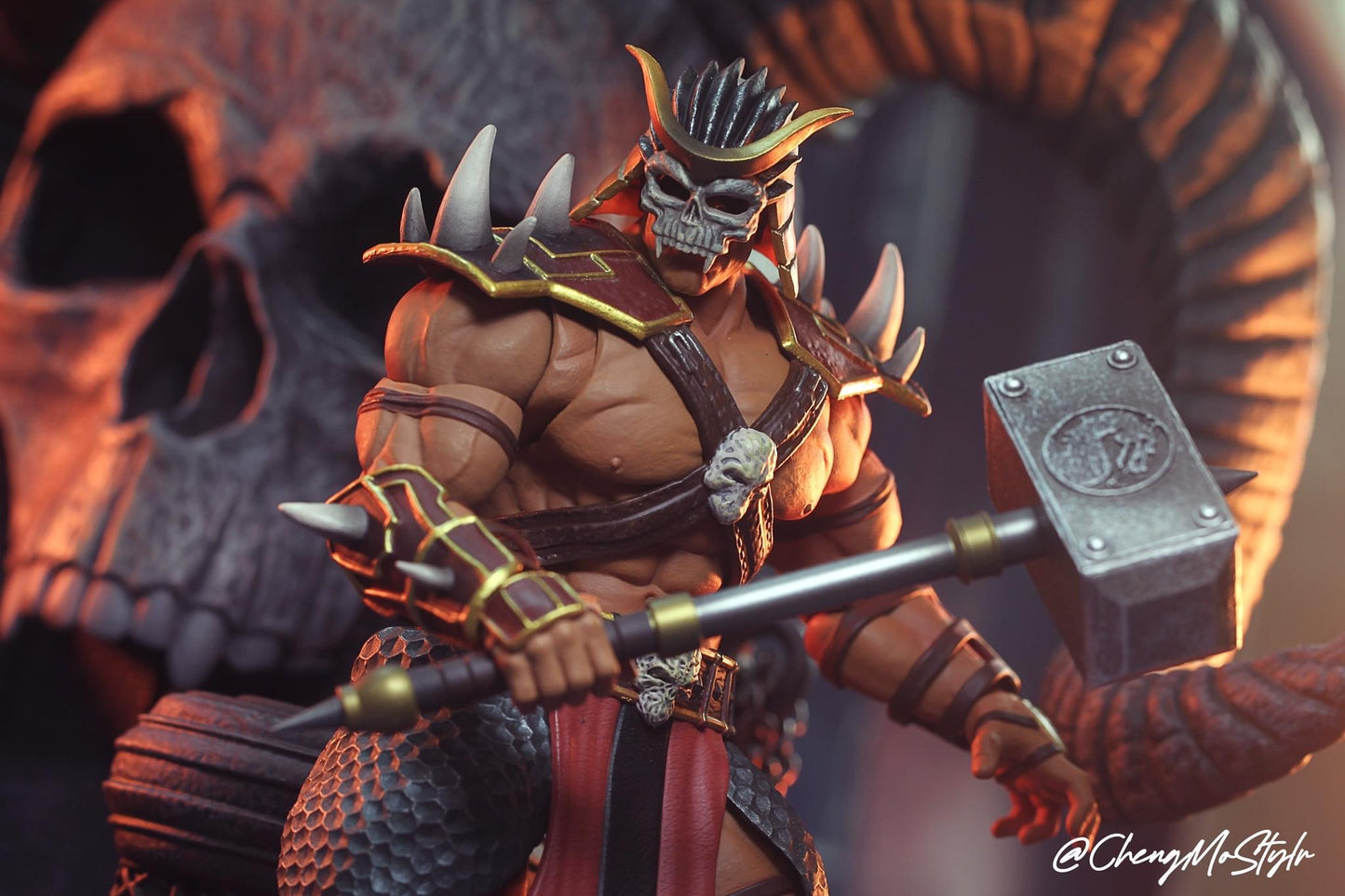 Pedido Figura Shao Kahn con Trono (Deluxe Edition) - Mortal Kombat marca Storm Collectibles escala 1/12