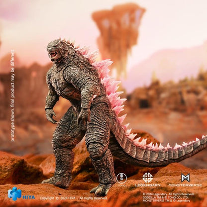 Preventa Figura Godzilla Evolved (Exclusiva PX Previews) - Godzilla x Kong: The New Empire - Exquisite Basic marca HIYA EBG0412 (18 cm)