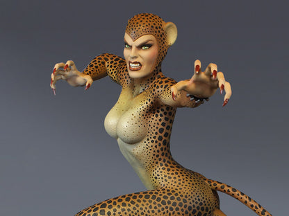 Pedido Estatua Cheetah - Super Powers Collection - DC Comics Maquette marca Tweeterhead (25.4 cm)