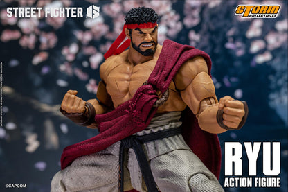 Preventa Figura RYU - Street Fighter 6 marca Storm Collectibles escala pequeña 1/12