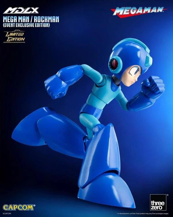 Preventa Figura MDLX Mega Man / Rockman (Event Exclusive version) (Edición Limitada) marca Threezero 3Z0572 escala pequeña 1/12