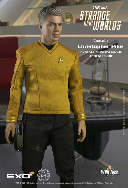 Preventa Figura Captain Christopher Pike - Star Trek: Strange New Worlds marca EXO-6 EXO-02-081 escala 1/6