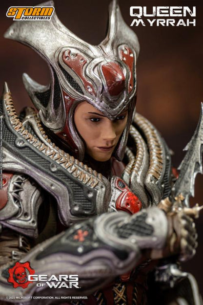 Preventa Figura Queen Myrrah - Gears of War  marca Storm Collectibles escala pequeña 1/12