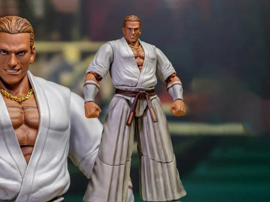 Pedido Figura Geese Howard (Silver color exclusive) - The King of Fighters '98 marca Storm Collectibles SKKF06 escala pequeña 1/12