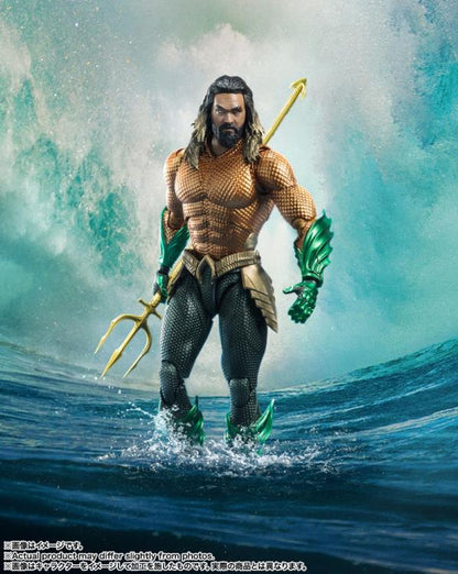 Preventa Figura Aquaman - Aquaman and the Lost Kingdom - S.H.Figuarts marca Bandai Spirits escala pequeña 1/12