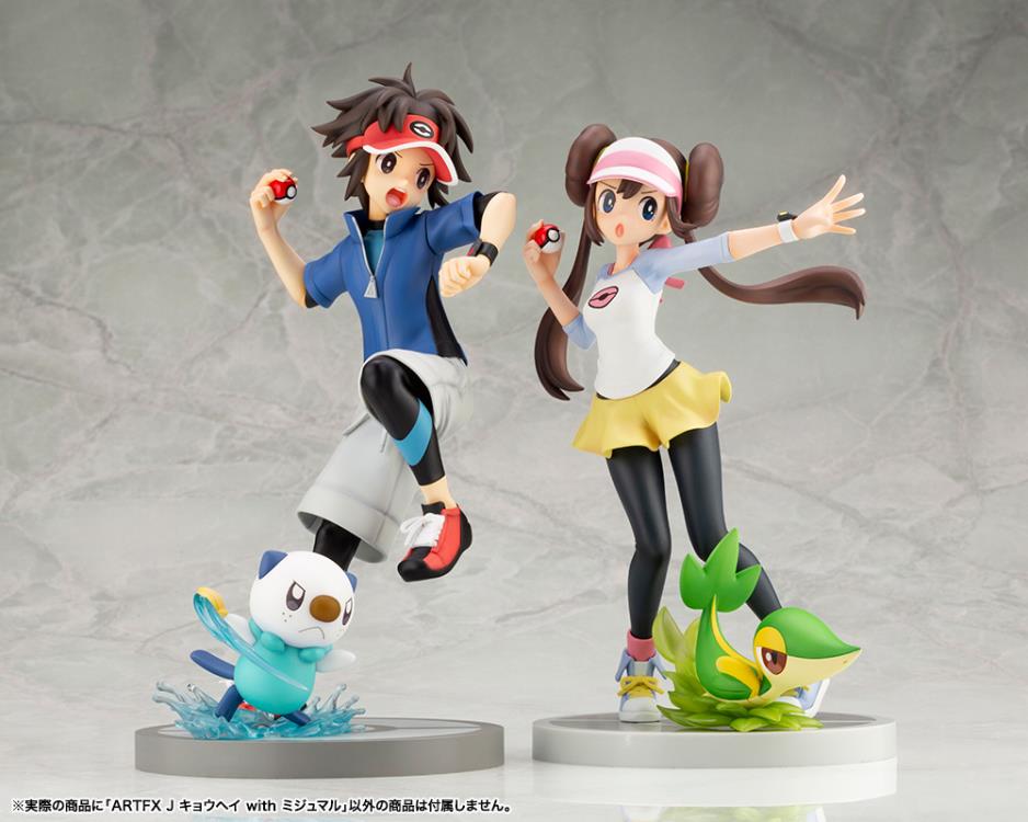 Pedido Estatua Nate con Oshawott - Pokemon - ArtFX J marca Kotobukiya escala 1/8