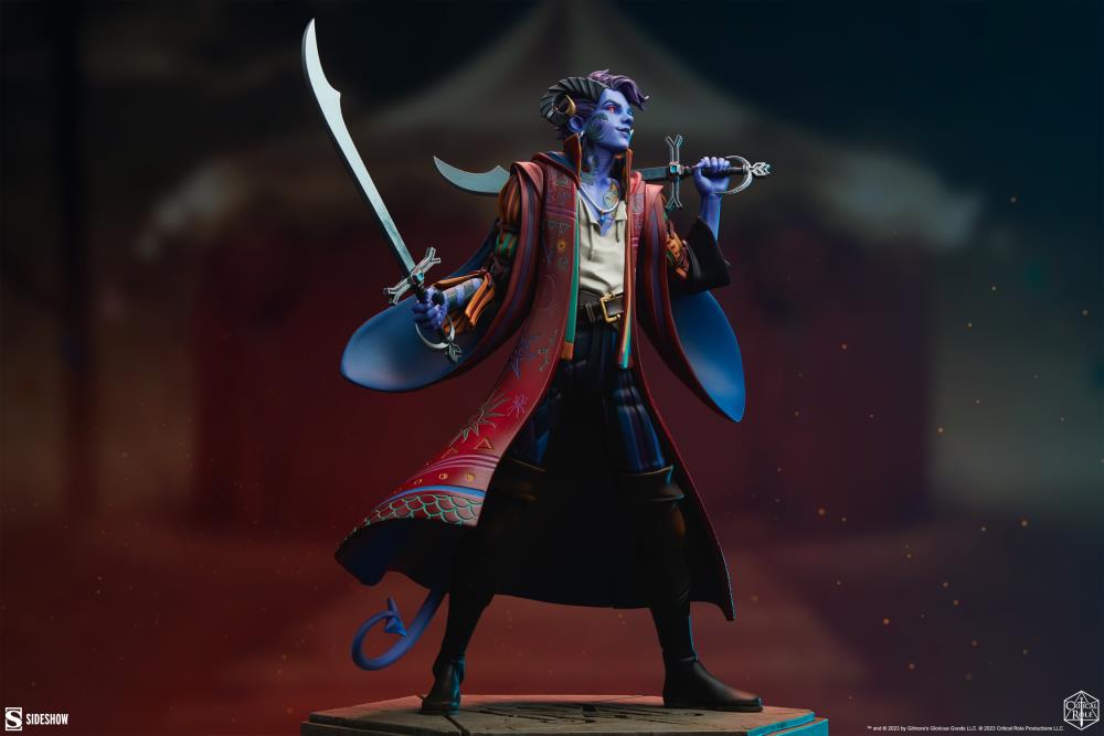 Preventa Estatua Mollymauk Tealeaf - Mighty Nein - Critical Role marca Sideshow Collectibles escala 1/6