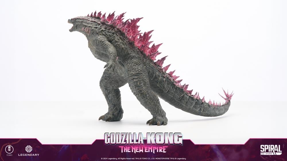 Preventa Estatua Godzilla Evolved Form (Heat Ray Version) - Godzilla x Kong: The New Empire - Hall of Fame marca Spiral Studio (27 cm)