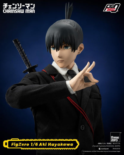 Preventa Figura Aki Hayakawa - Chainsaw Man FigZero marca Threezero 3Z0467 escala 1/6