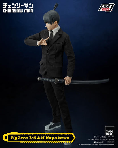 Preventa Figura Aki Hayakawa - Chainsaw Man FigZero marca Threezero 3Z0467 escala 1/6