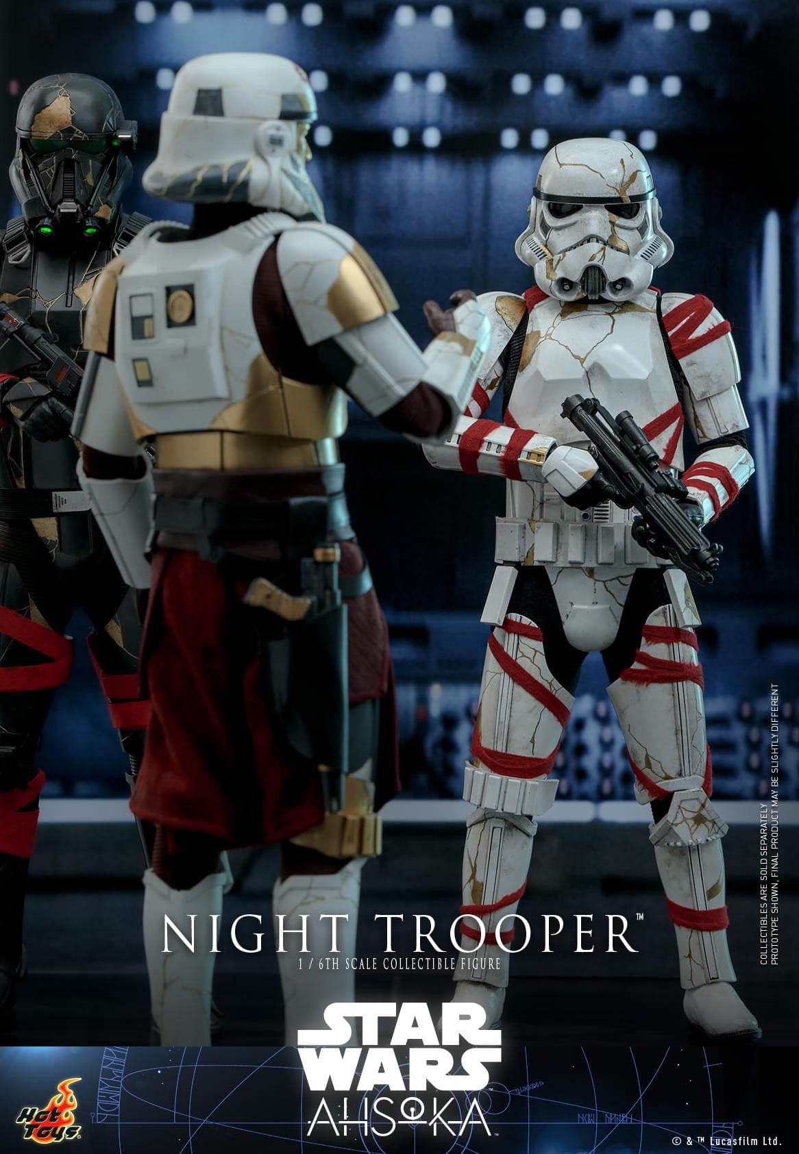 Preventa Figura NIGHT TROOPER ™ - Star Wars: Ahsoka ™ marca Hot Toys TMS121 escala 1/6