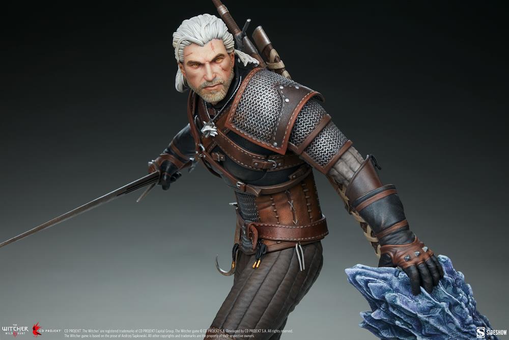 Pedido Estatua Geralt - The Witcher 3: Wild Hunt marca Sideshow Collectibles (42.55 cm)