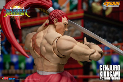 Pedido Figura Genjuro Kibagami - Samurai Shodown VI marca Storm Collectibles SNSS04 escala pequeña 1/12