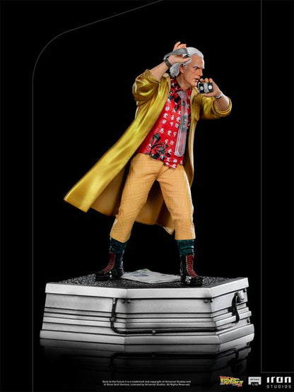 Pedido Estatua Doc Brown - Back to the Future Part II - Limited Edition marca Iron Studios escala de arte 1/10