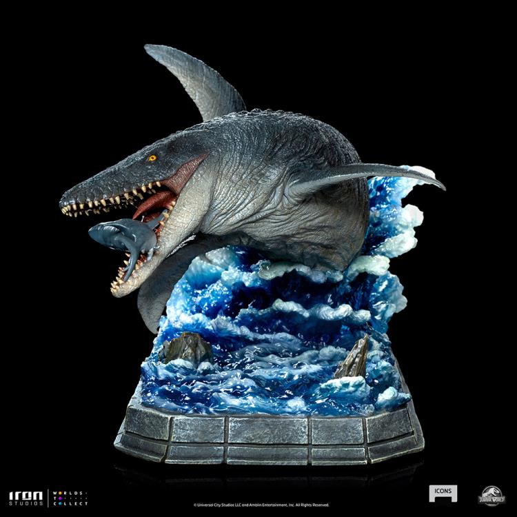 Preventa Estatua Mosasaurus - Jurassic World Icons - Limited Edition marca Iron Studios escala de arte 1/10