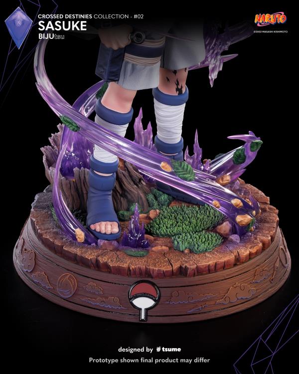 Preventa Estatua SASUKE (Limited Edition) - Naruto BIJUtsu Crossed Destinies Collection #2 marca TSUME a escala 1/4 (45 cm)