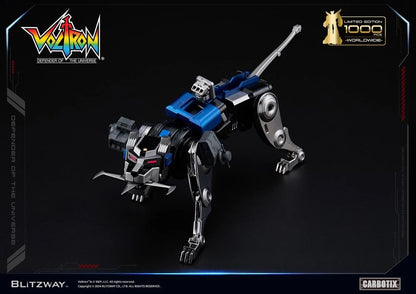 Preventa Figura Black Voltron (DIECAST) (Exclusiva Edición Limitada) - Carbotix Series marca Blitzway BW-CA-11101 (38 cm)